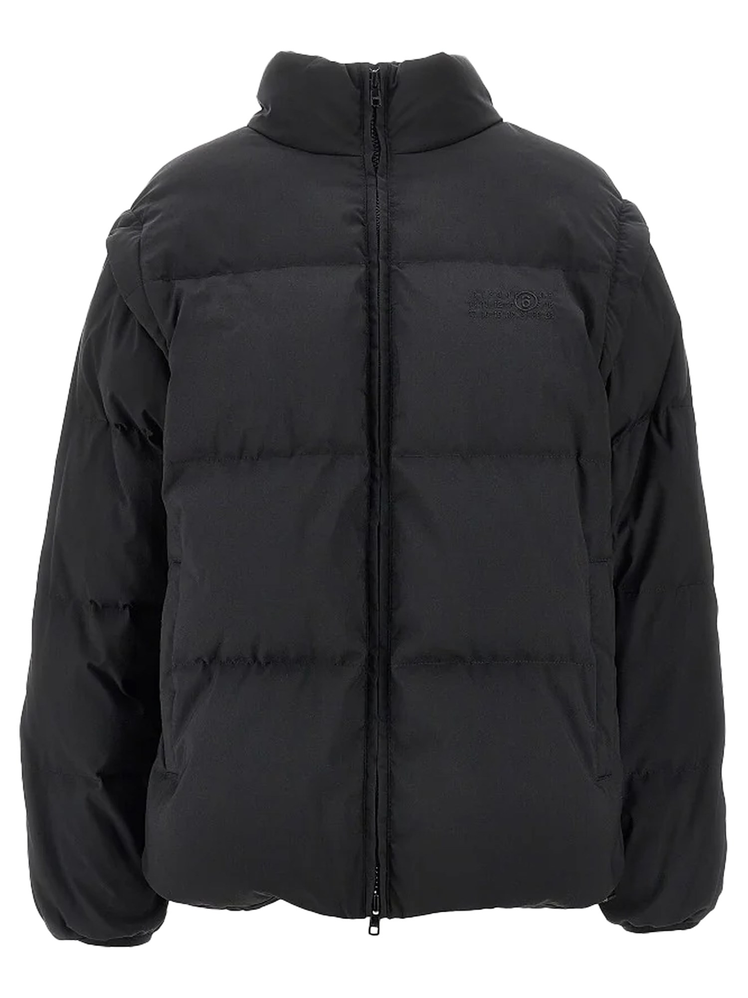 Mm6 Maison Margiela Padded Jacket In Black
