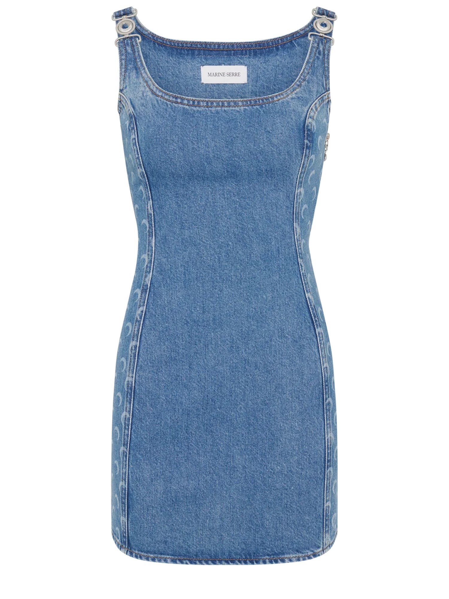 marine serre "moon laser" mini dress