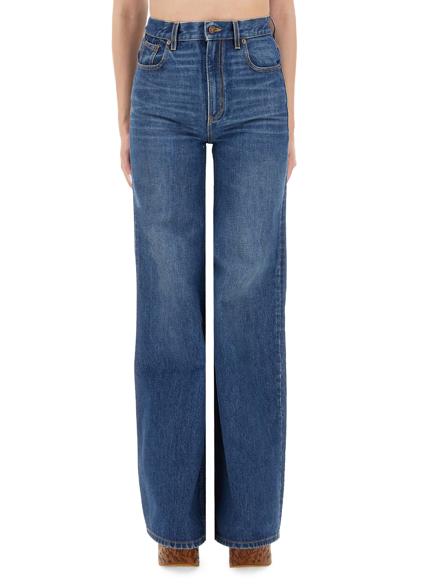 Chloé Wide Leg Jeans