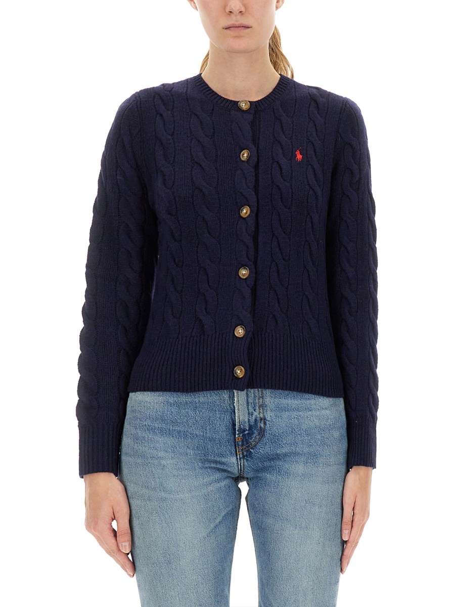 CARDIGAN A TRECCE 