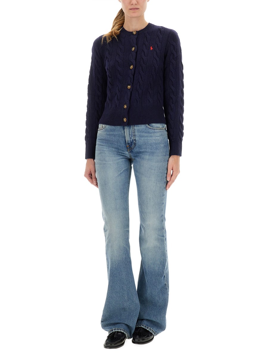 CARDIGAN A TRECCE 