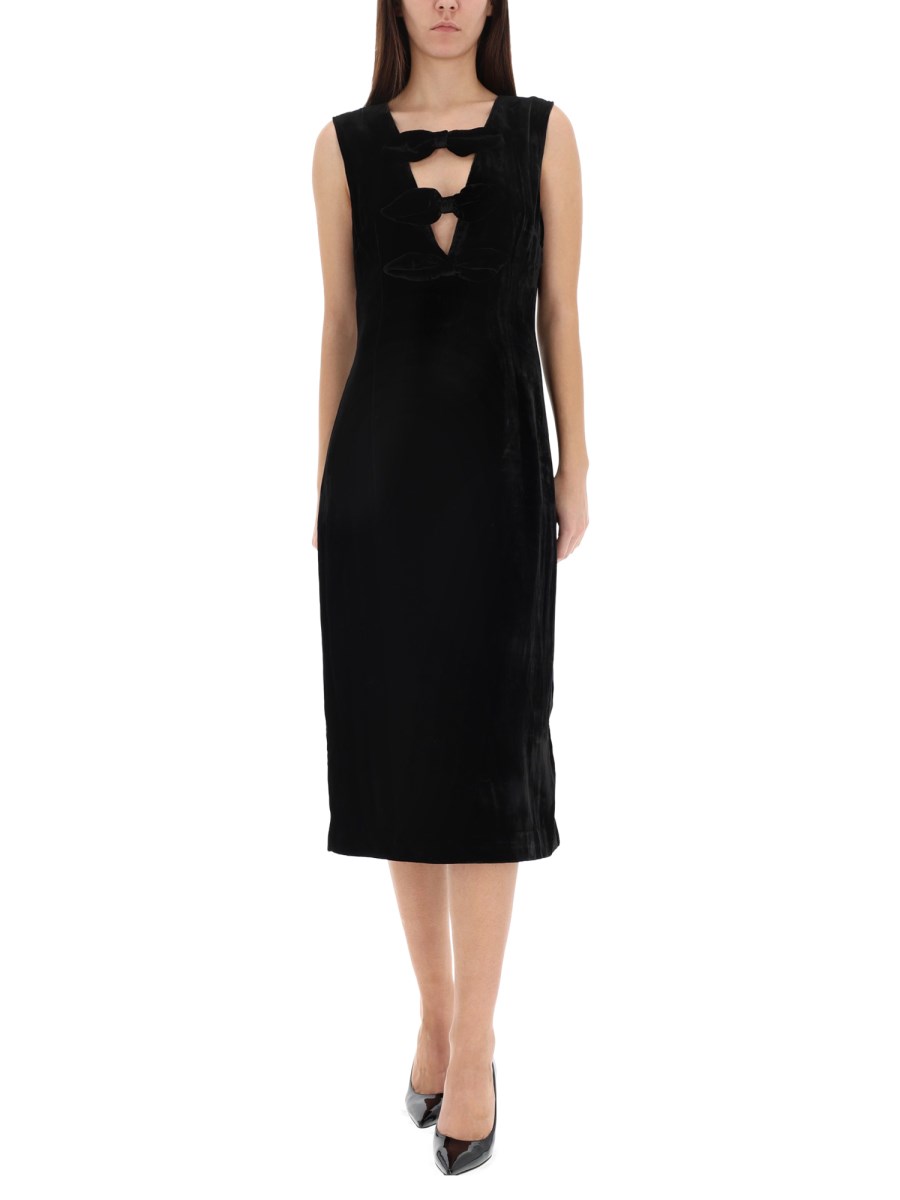 VESTITO AJKA IN VELLUTO