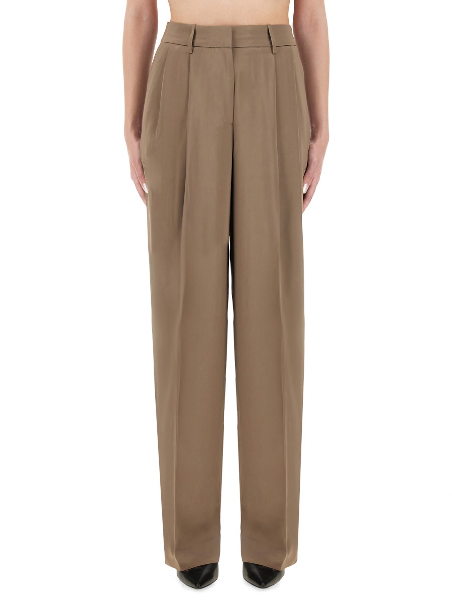 PANTALONE A GAMBA AMPIA