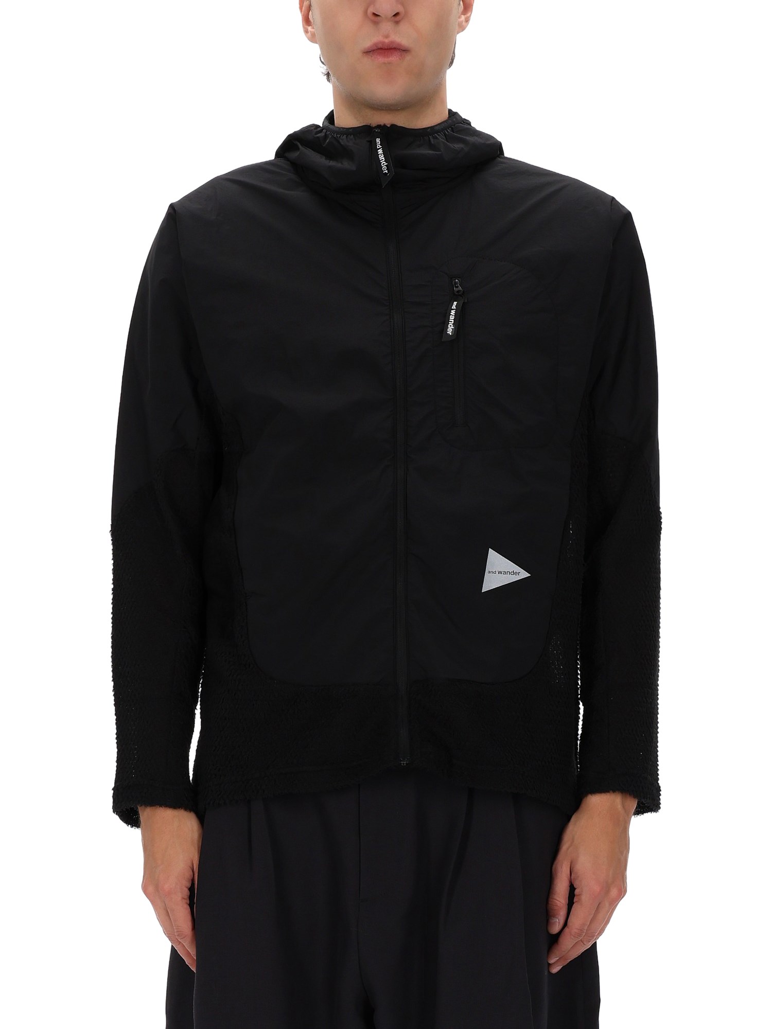 And Wander "alpha Direct" Jacket In Black