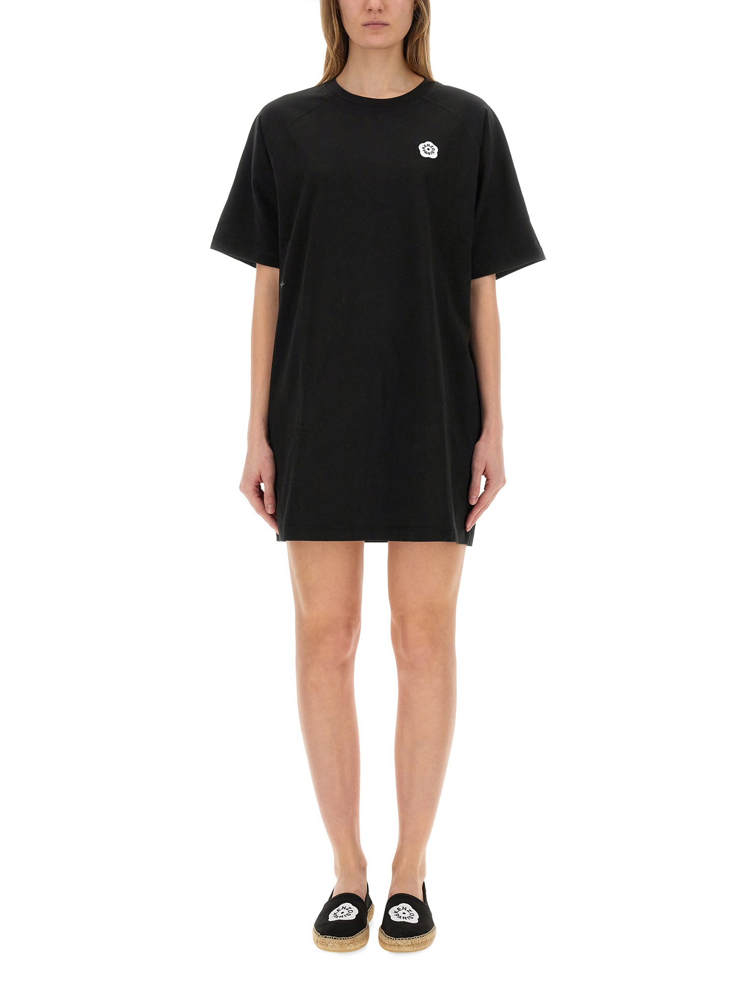Kenzo Gots Boke Flower 2.0 Embroider In Black