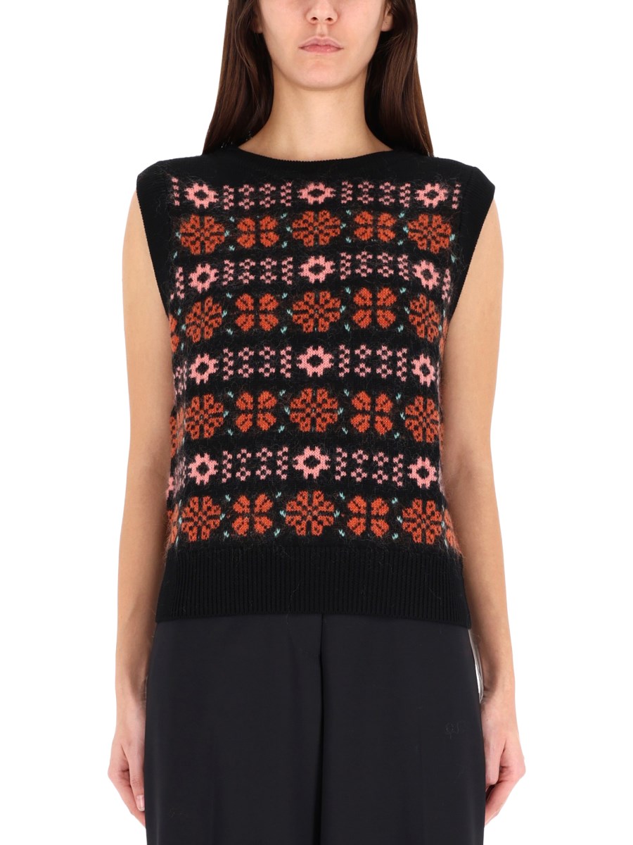 GILET IN MAGLIA FAIR ISLE