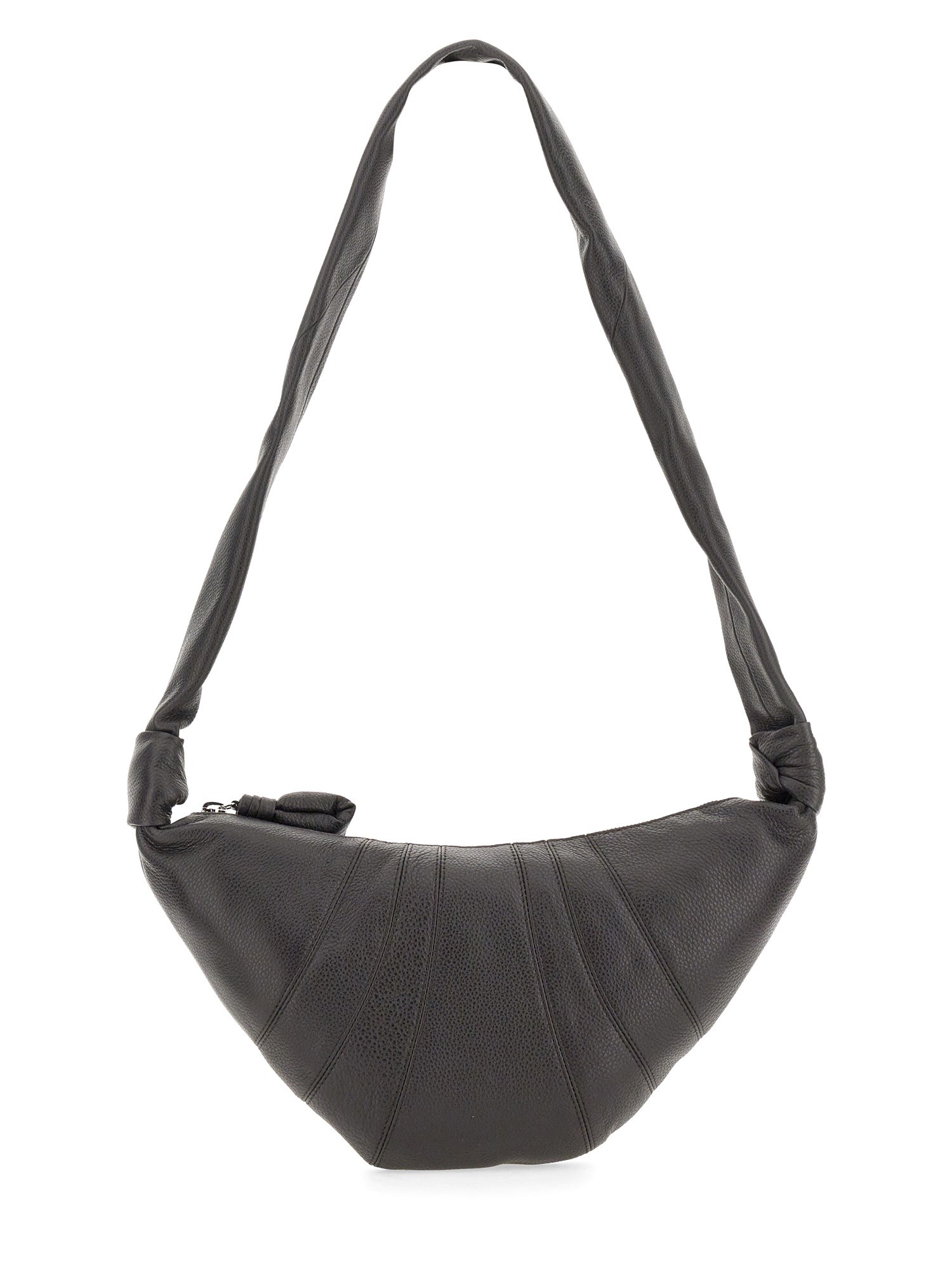 Lemaire Small Croissant Bag In Brown