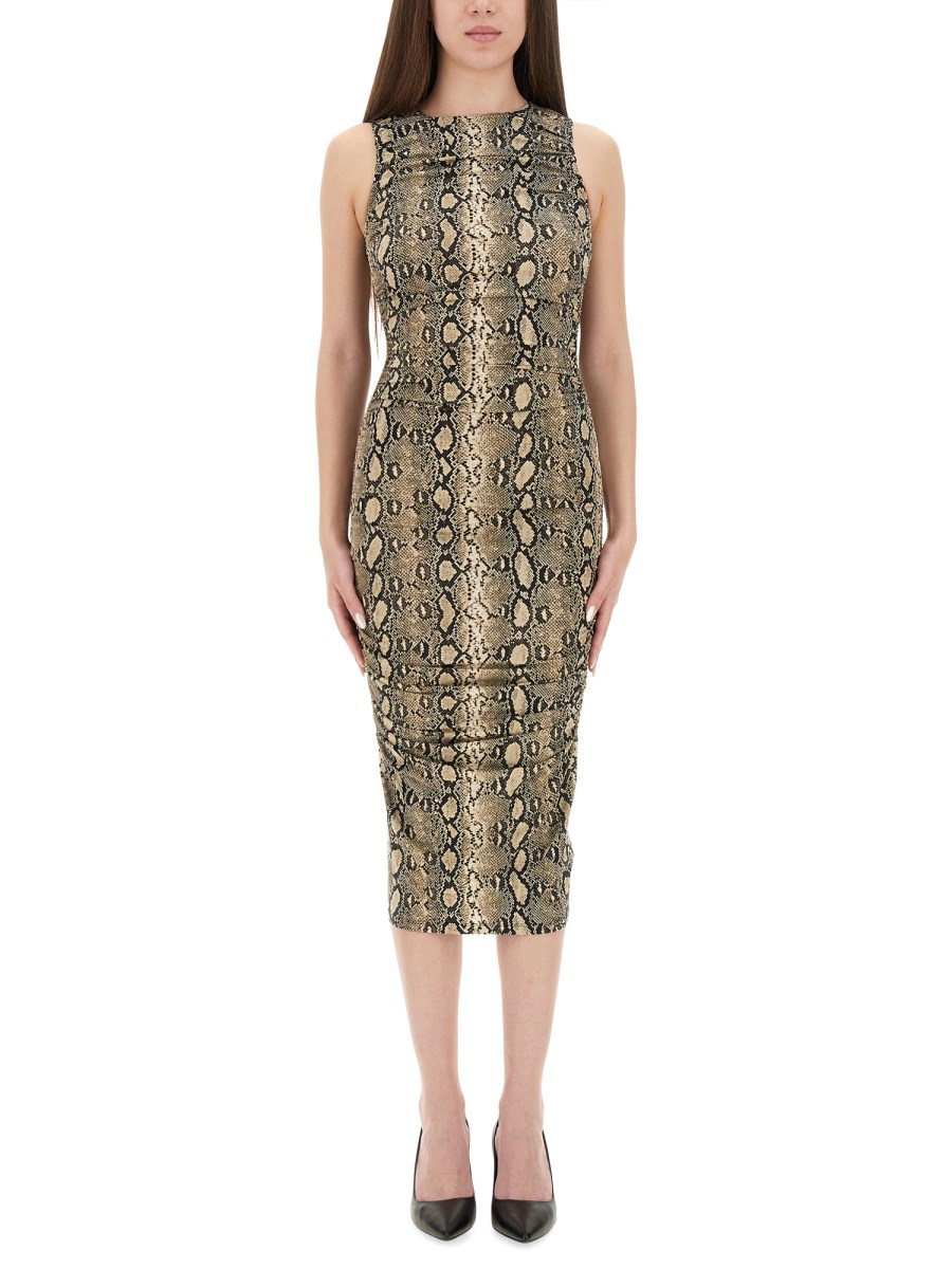 ABITO CON STAMPA ANIMALIER