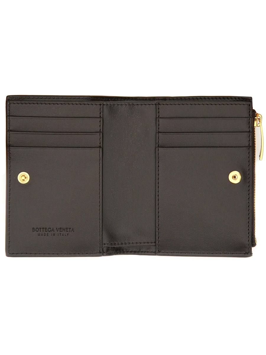 PORTAFOGLIO INTRECCIATO BI-FOLD 
