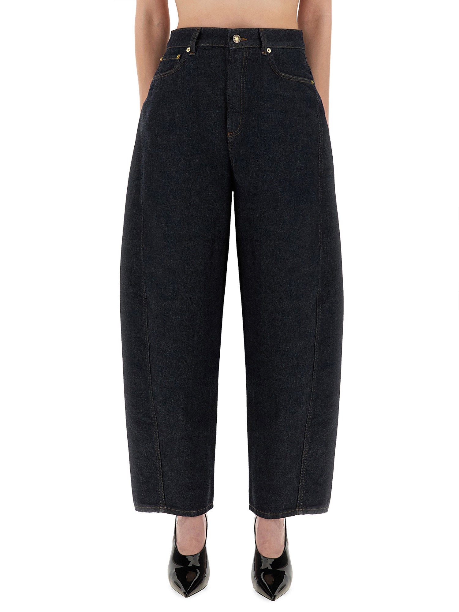 Givenchy Jeans In Denim In Black
