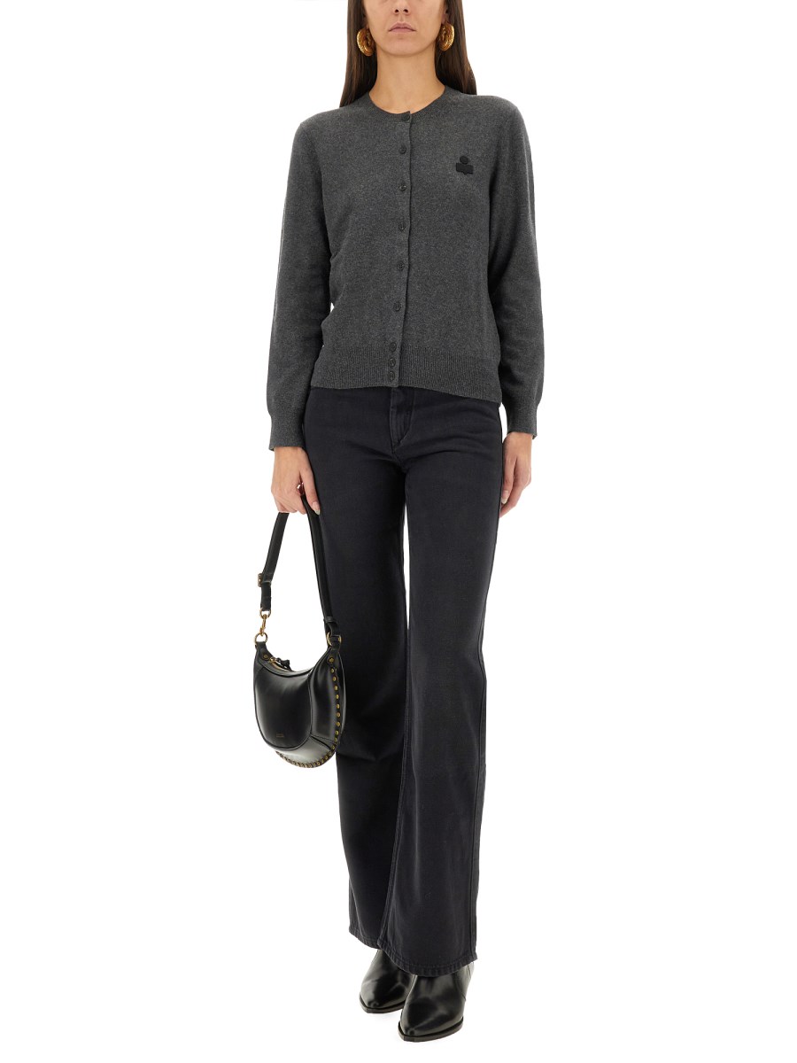 CARDIGAN MONA CON LOGO