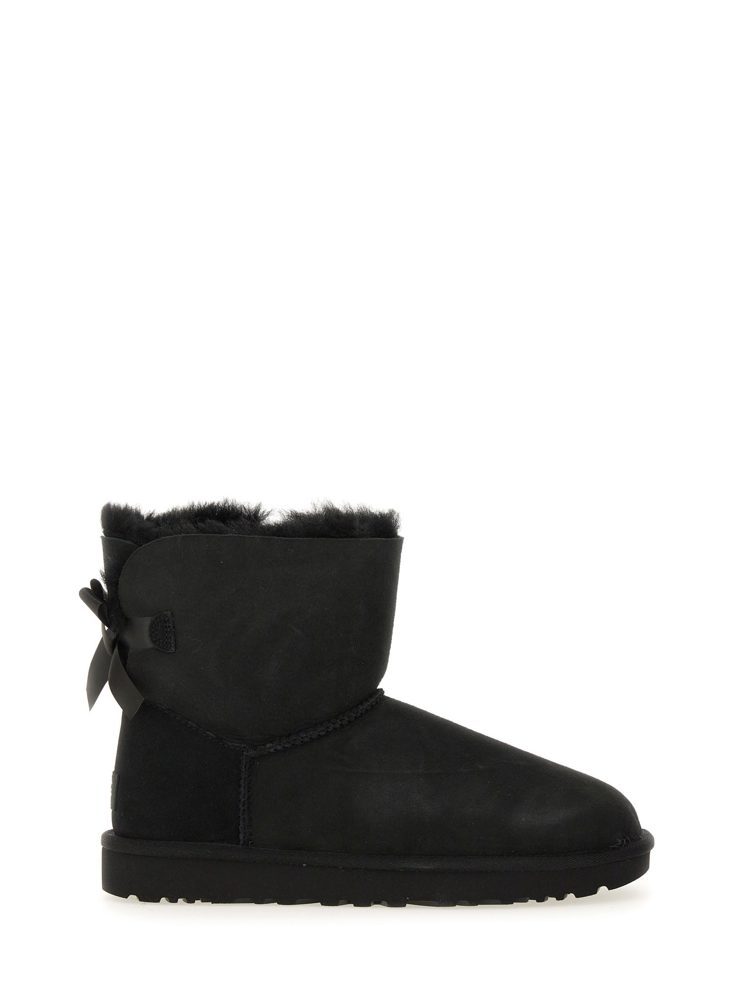 Ugg "mini Bailey Bow Ii" Boot In Black