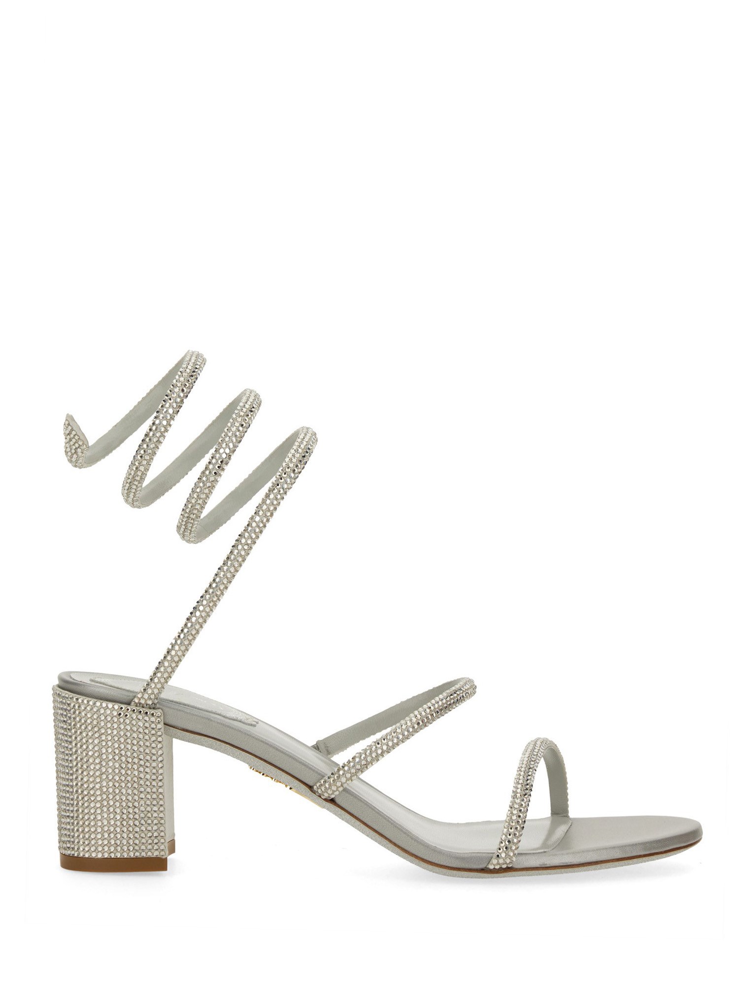 René Caovilla "cleo" Sandal With Crystals