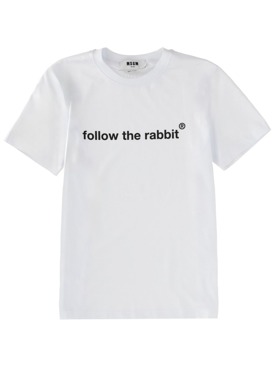 T-SHIRT "FOLLOW THE RABBIT"