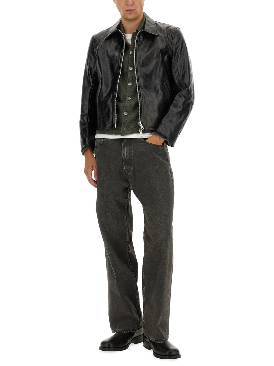 GIACCA MINI IN PELLE