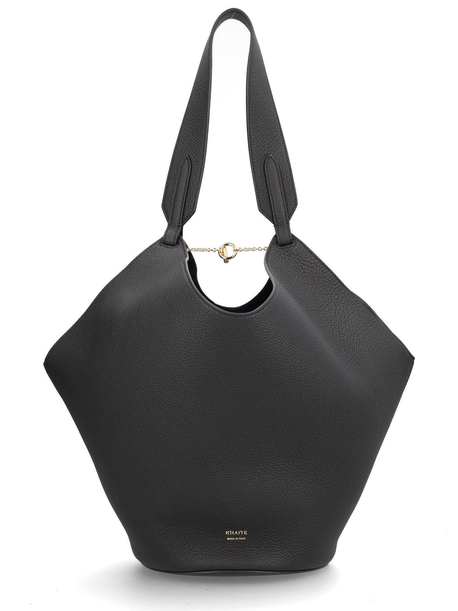 Khaite "lotus" Tote Bag In Black