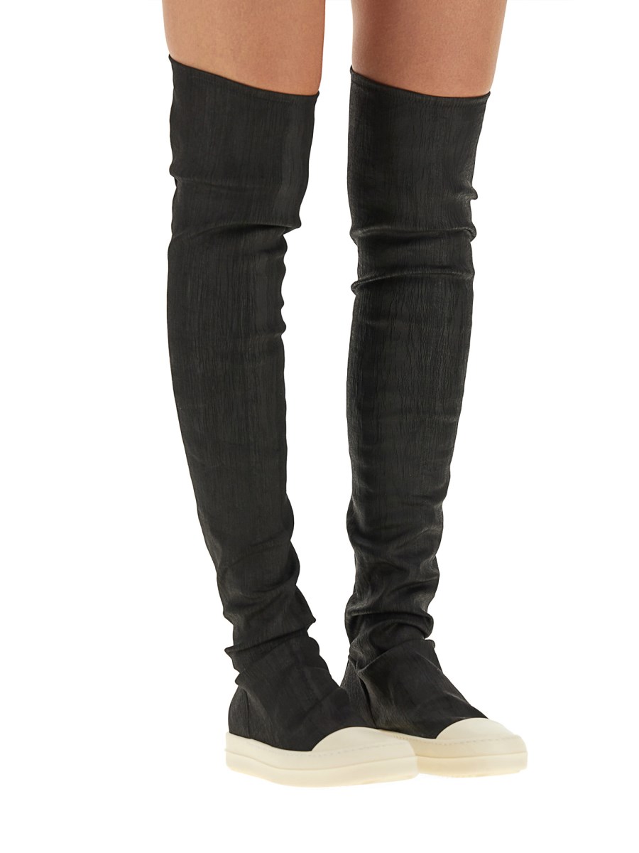 SNEAKER ALTE IN DENIM