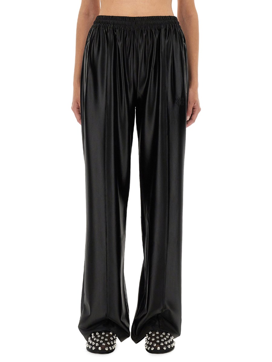 PANTALONE SPORTIVO IN FAILLE DI RASO