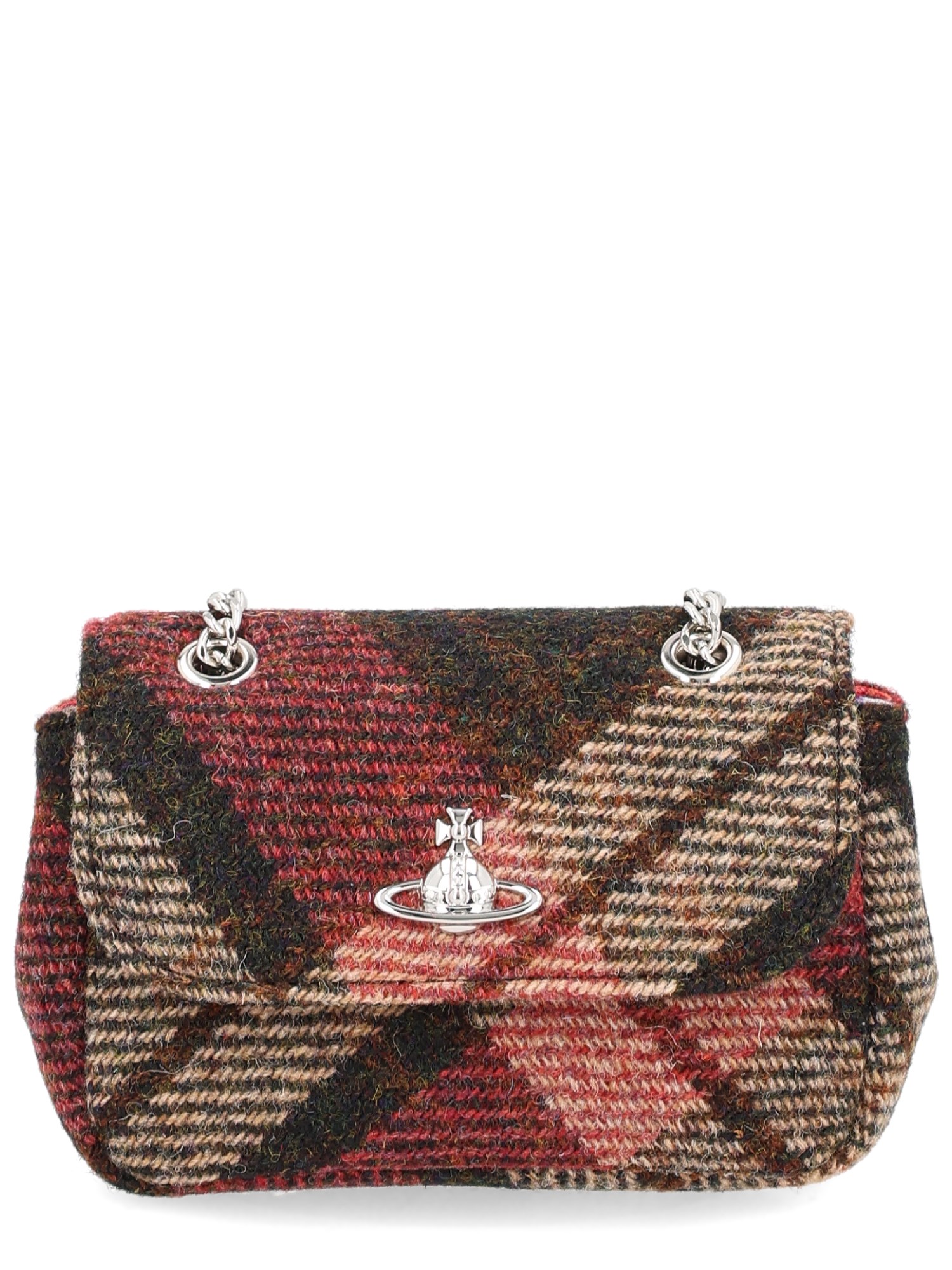 Vivienne Westwood Mini Bag With Orb Detail In Multi