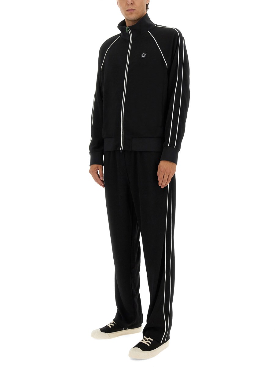 FELPA TRACK CON ZIP