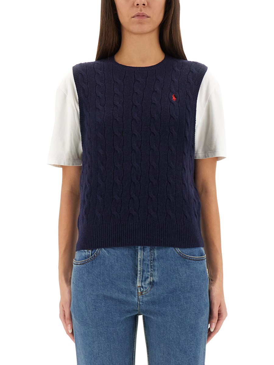 GILET A TRECCE