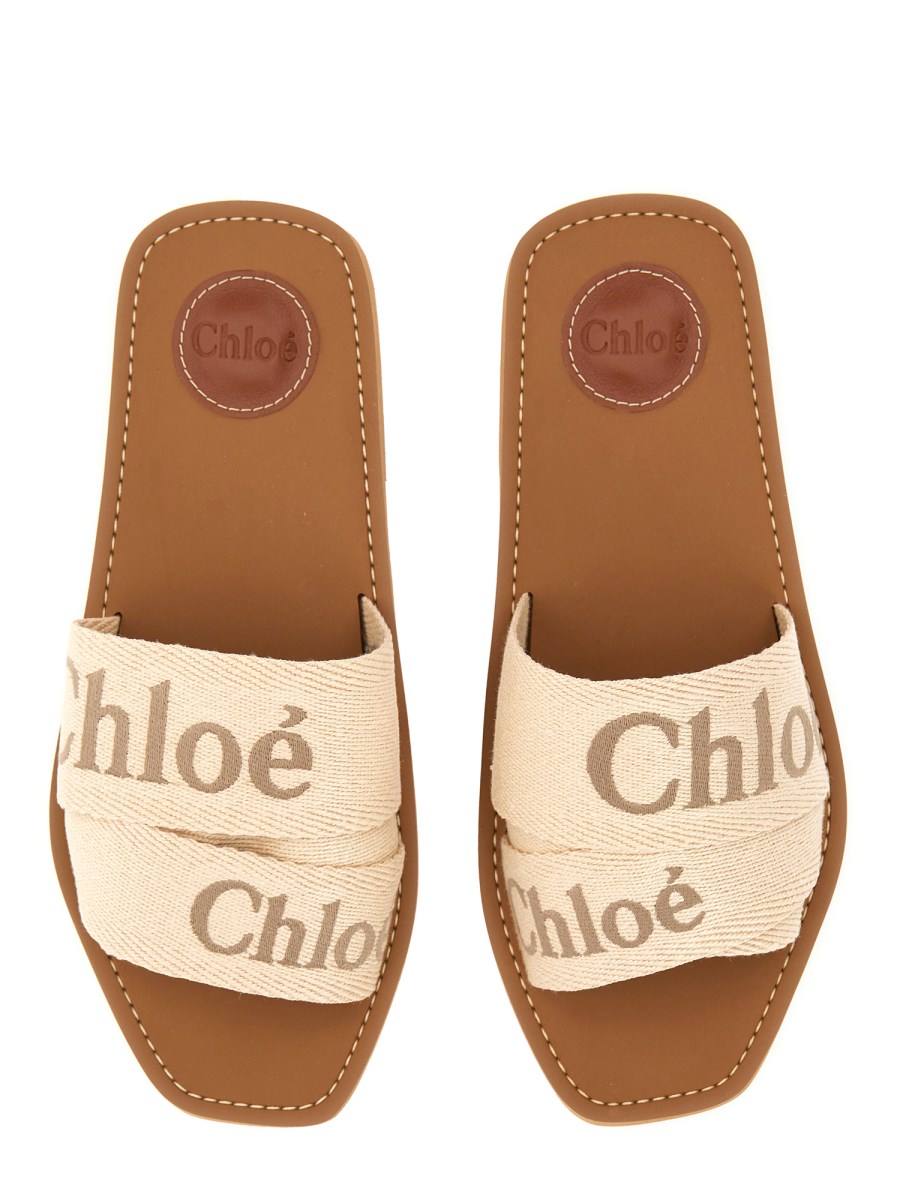 SANDALO SLIDE WOODY