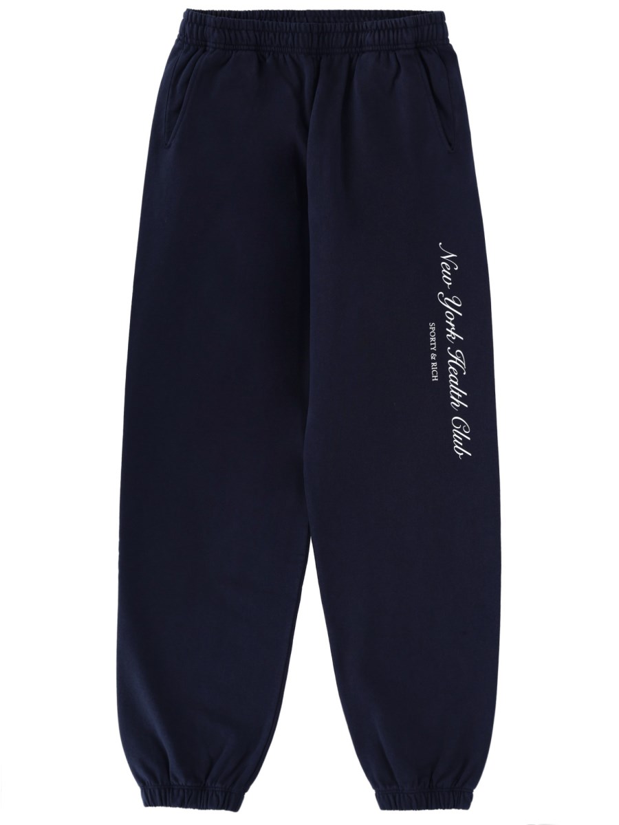 PANTALONE IN FELPA CON LOGO