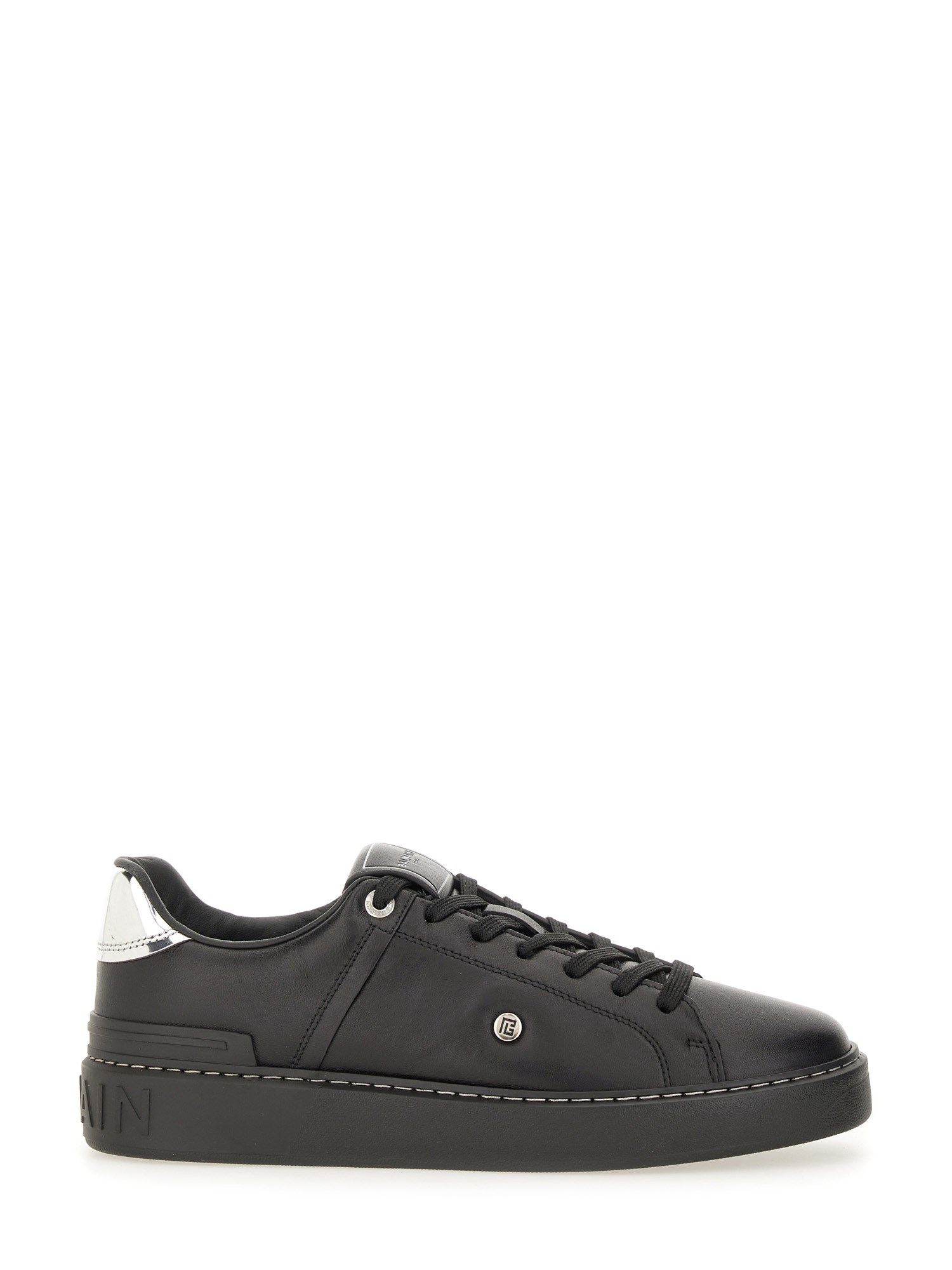 Balmain "b-court" Sneaker In Black