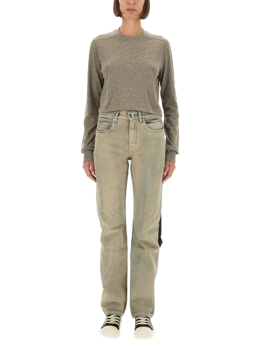T-SHIRT LS CROPPED SMALL LEVEL T