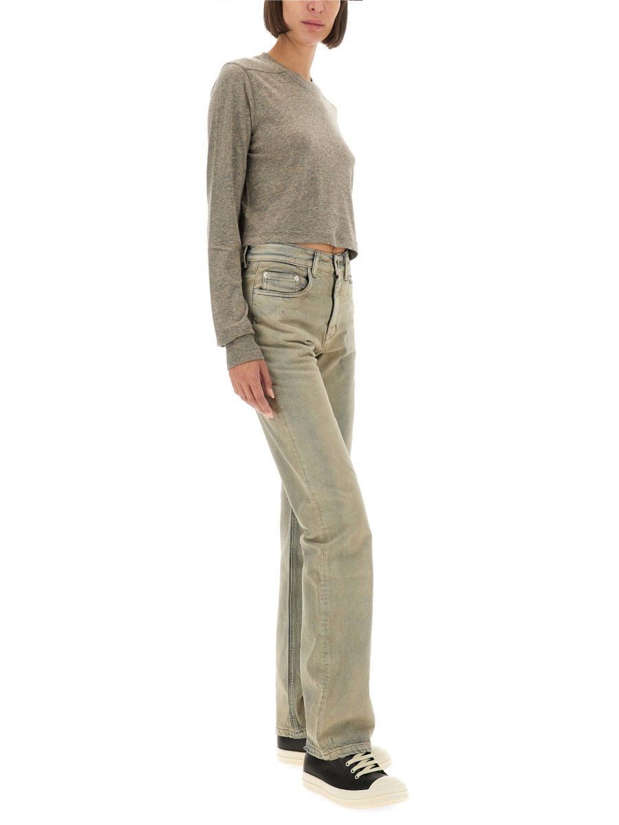 T-SHIRT LS CROPPED SMALL LEVEL T
