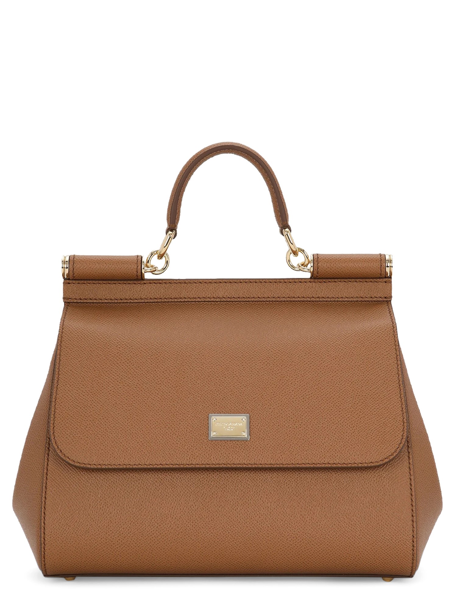 Dolce & Gabbana Hand Bag "sicily" Large In Sand