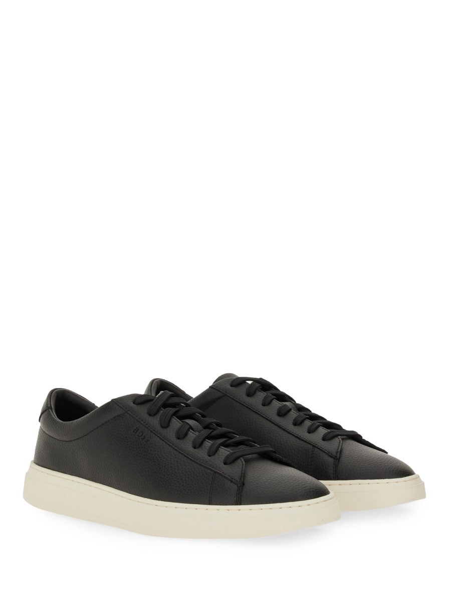 SNEAKER IN PELLE MARTELLATA