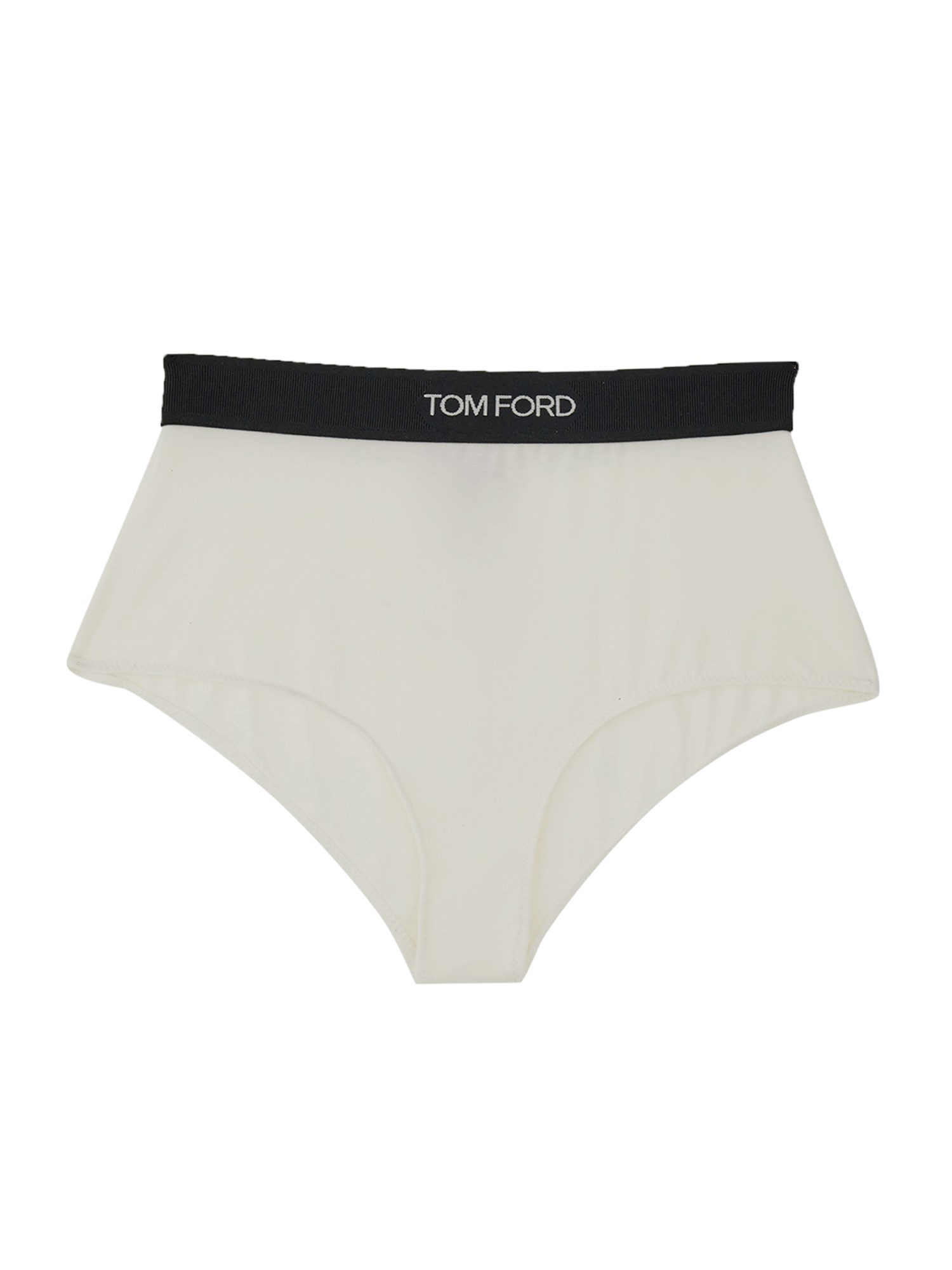Tom Ford Briefs With Logo In Neutral
