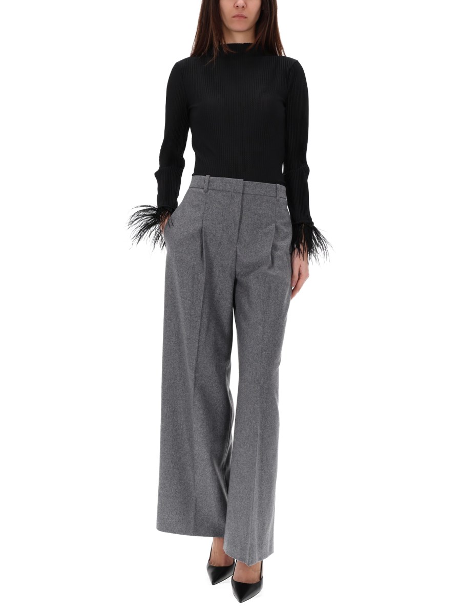 TOP EFEDERA CON PIUME RIMOVIBILI