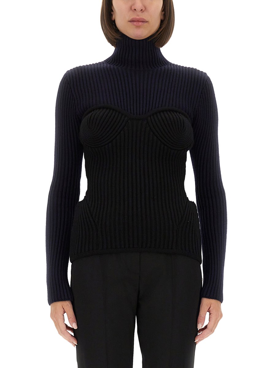 MAGLIA CON CORSETTO