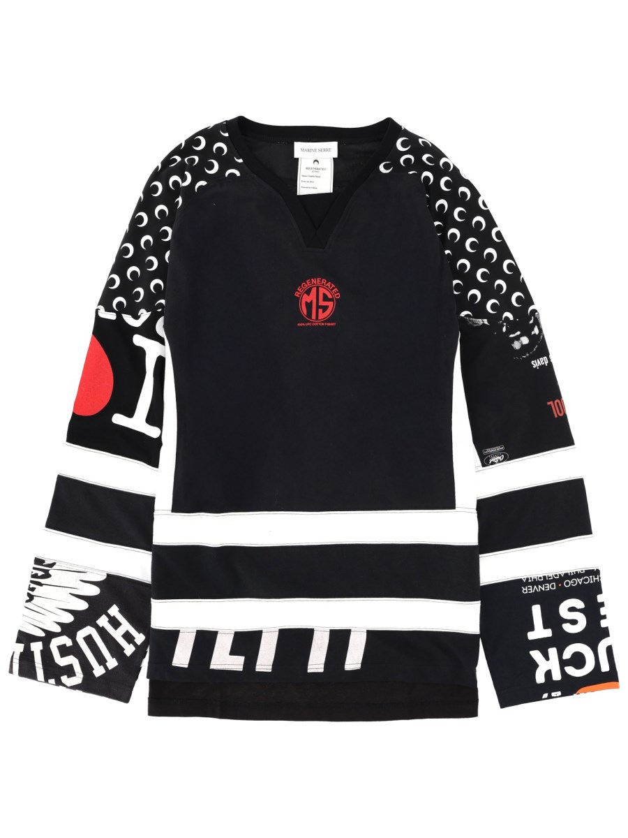 T-SHIRT DA HOCKEY UPCYCLE GRAPHIC