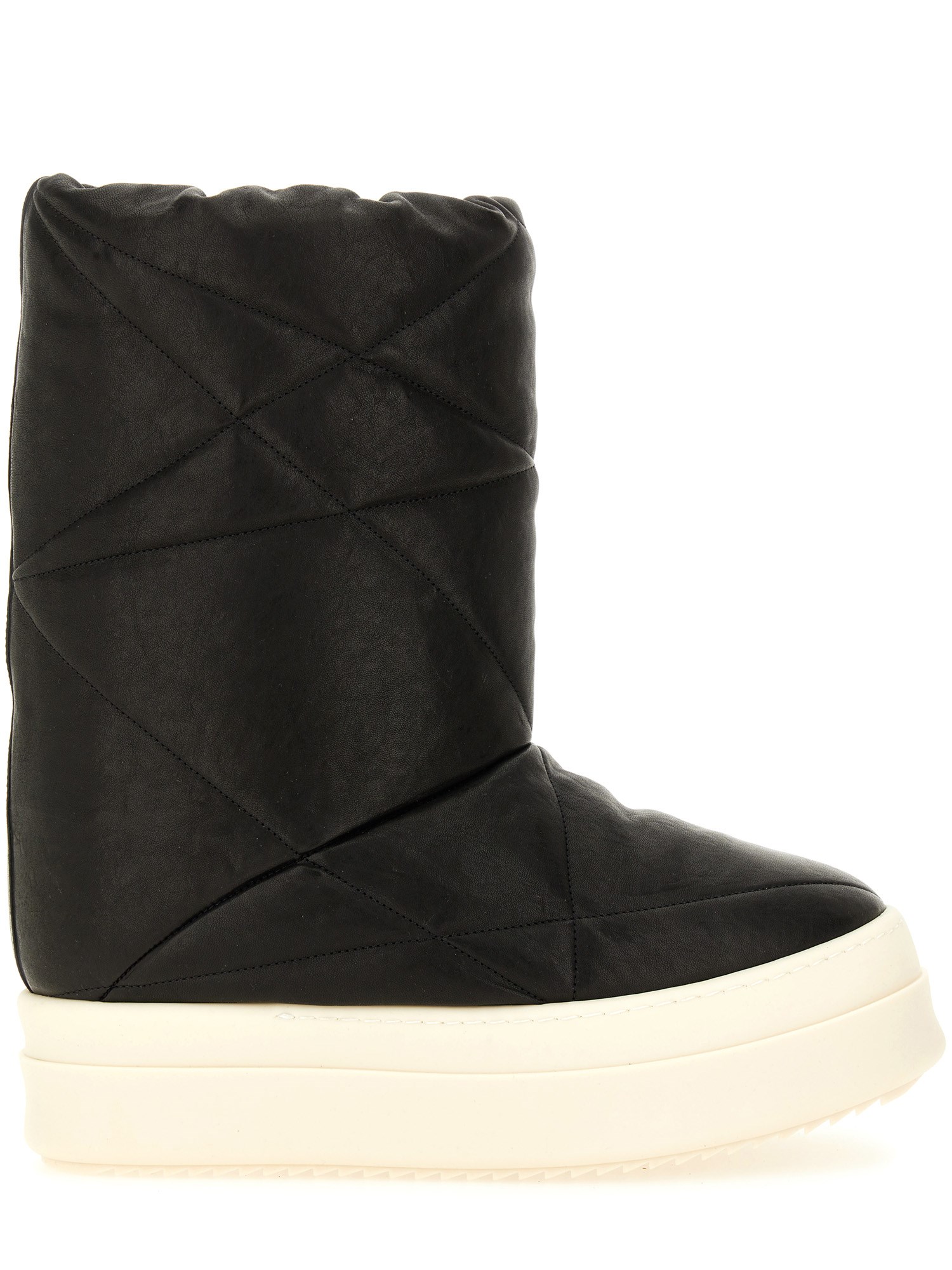 Rick Owens Boot "mega Bumper Lunar" In Black