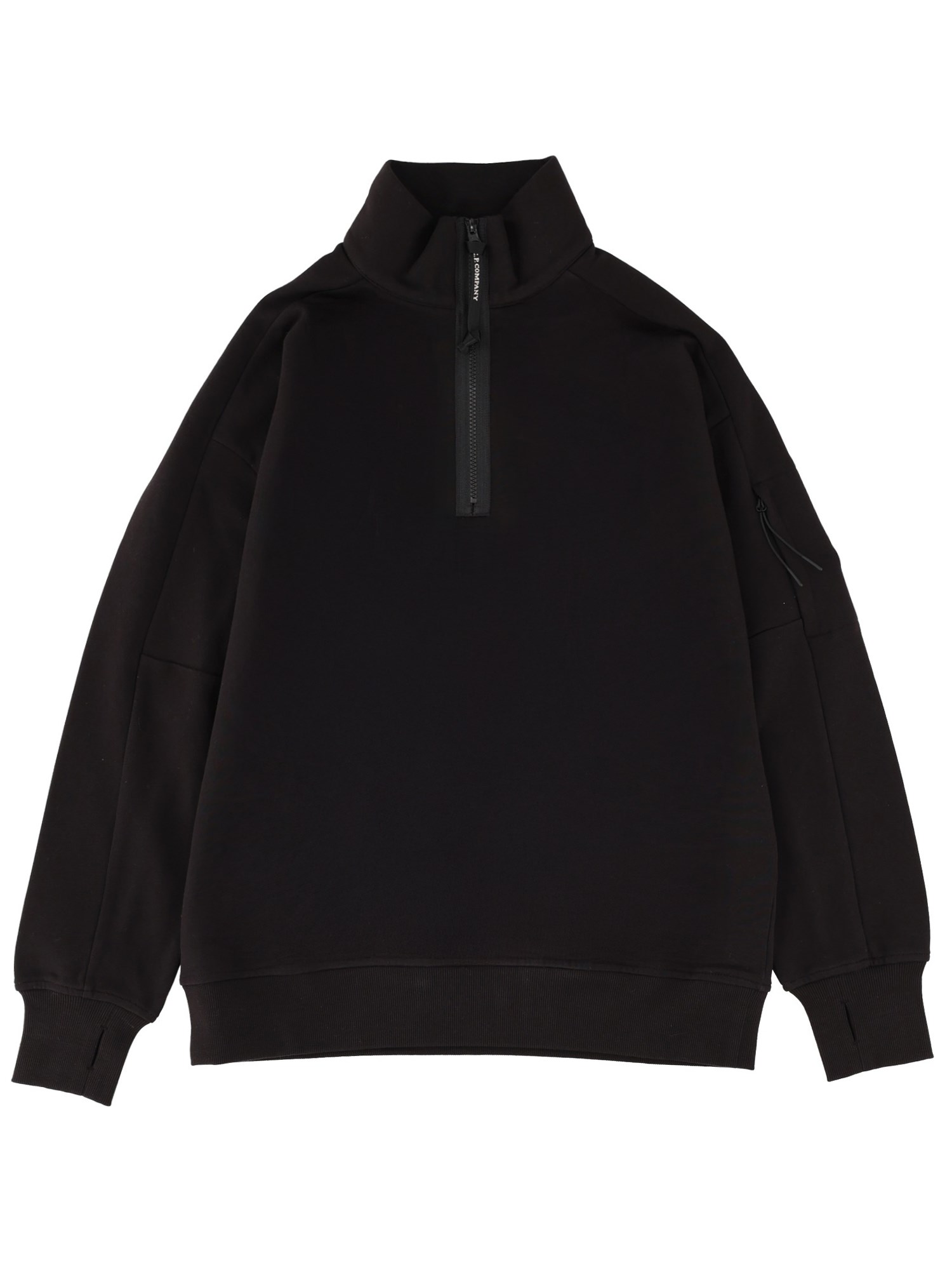 C.p. Company C. P. Company Zip Sweatshirt. In Black