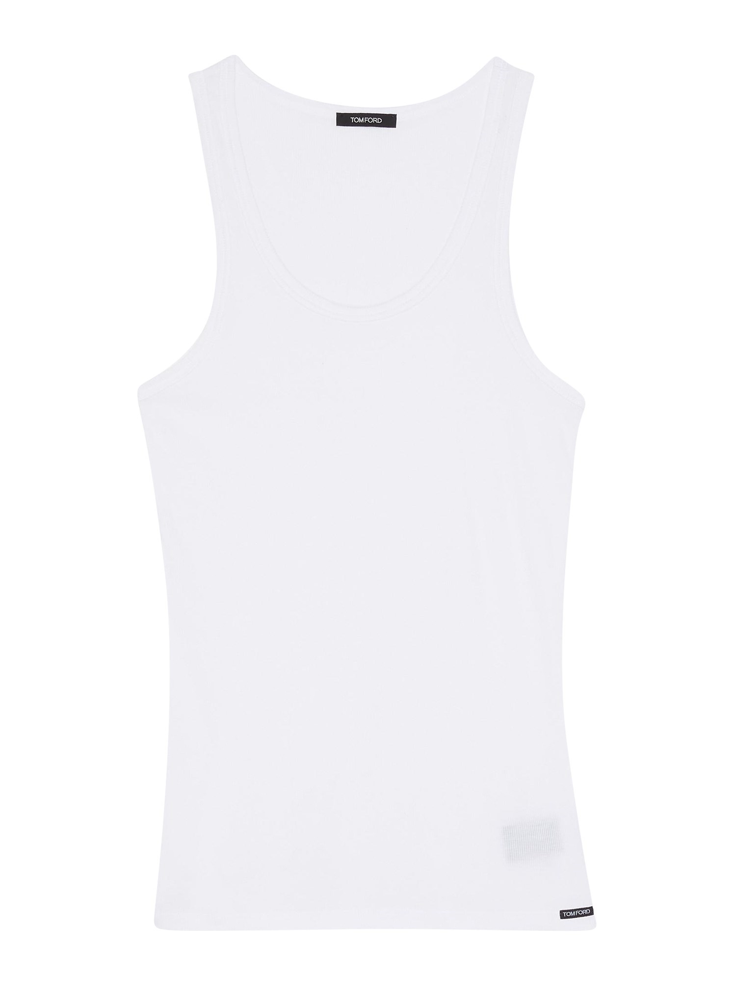 Tom Ford Tank Top With Logo In White