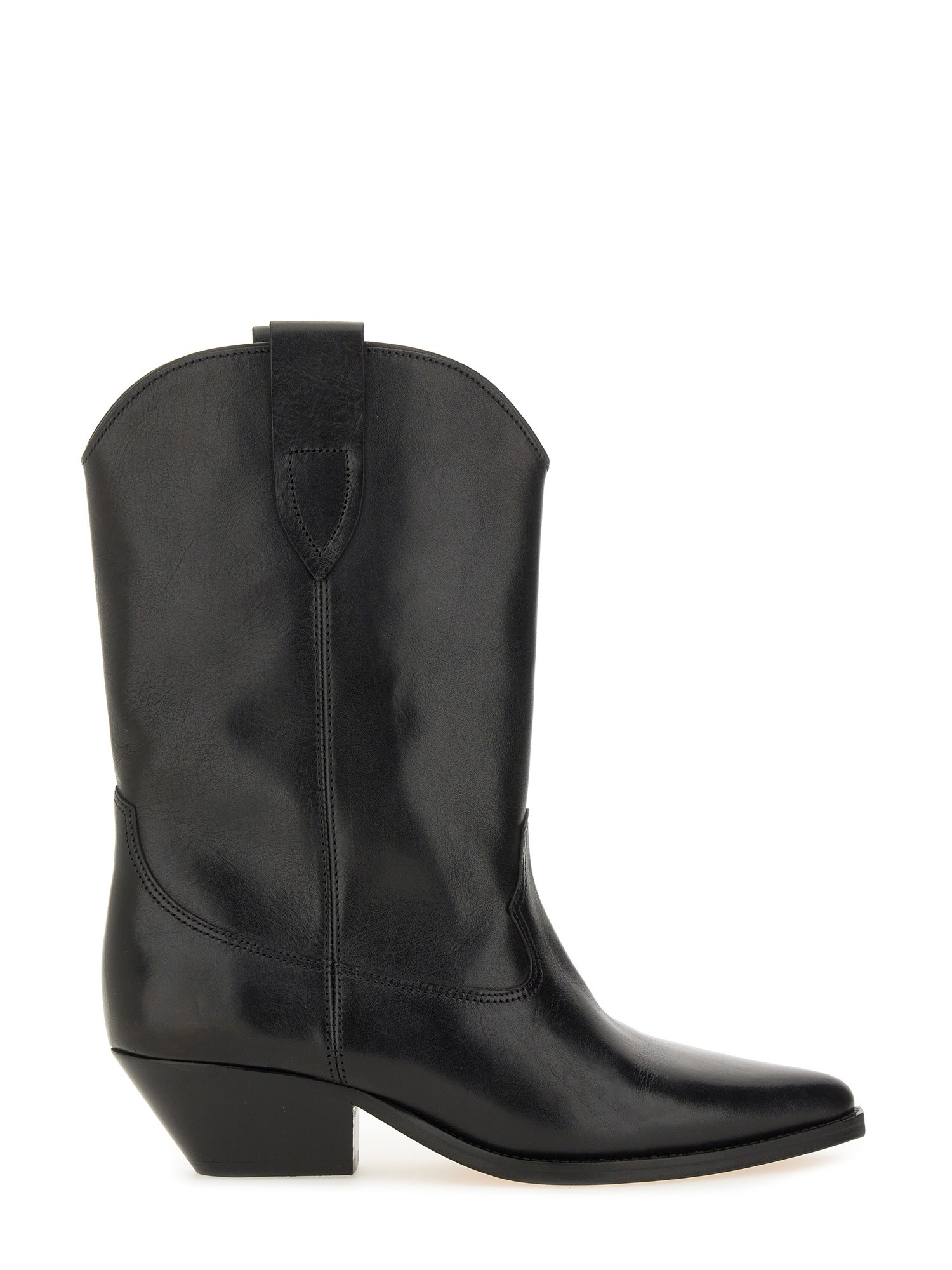 Isabel Marant Women Duerto Leather Boots In Black