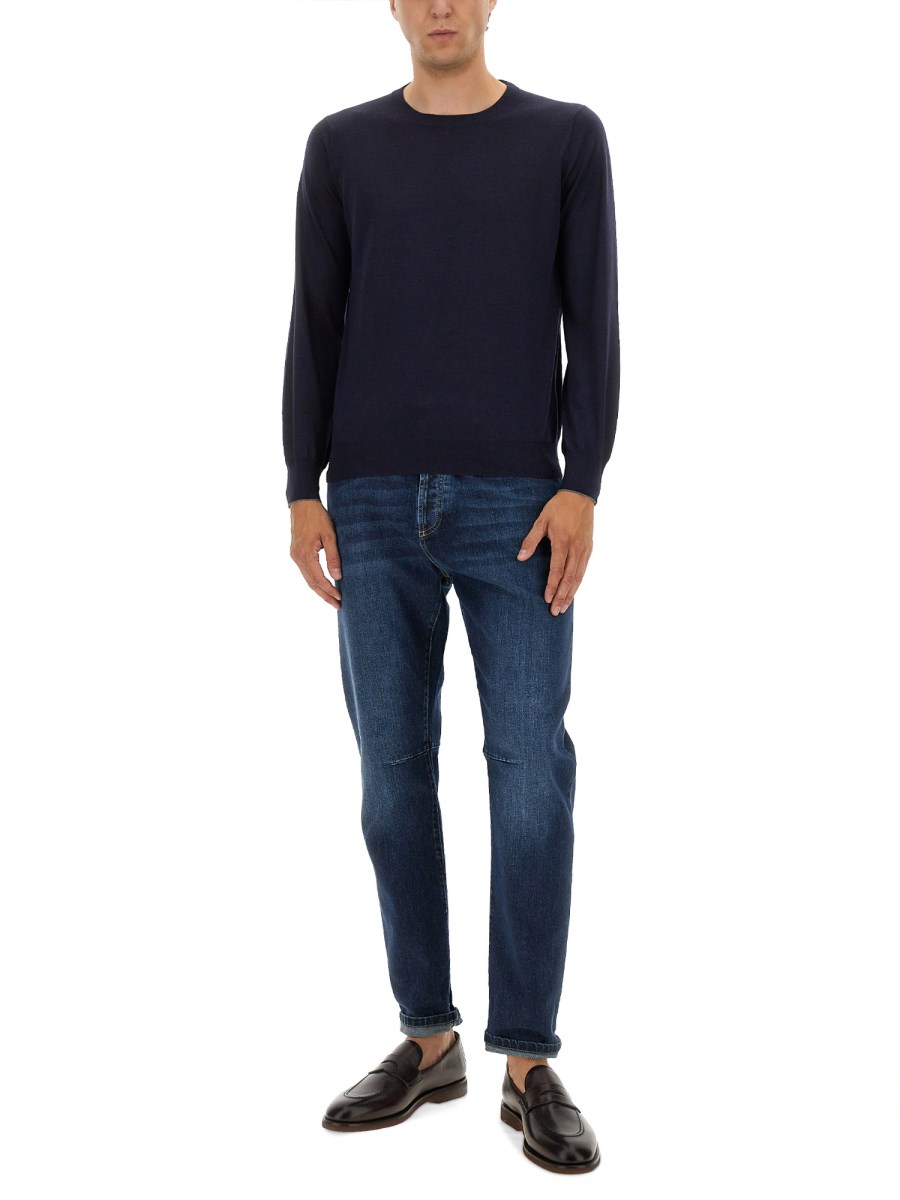 MAGLIA GIROCOLLO IN LANA 