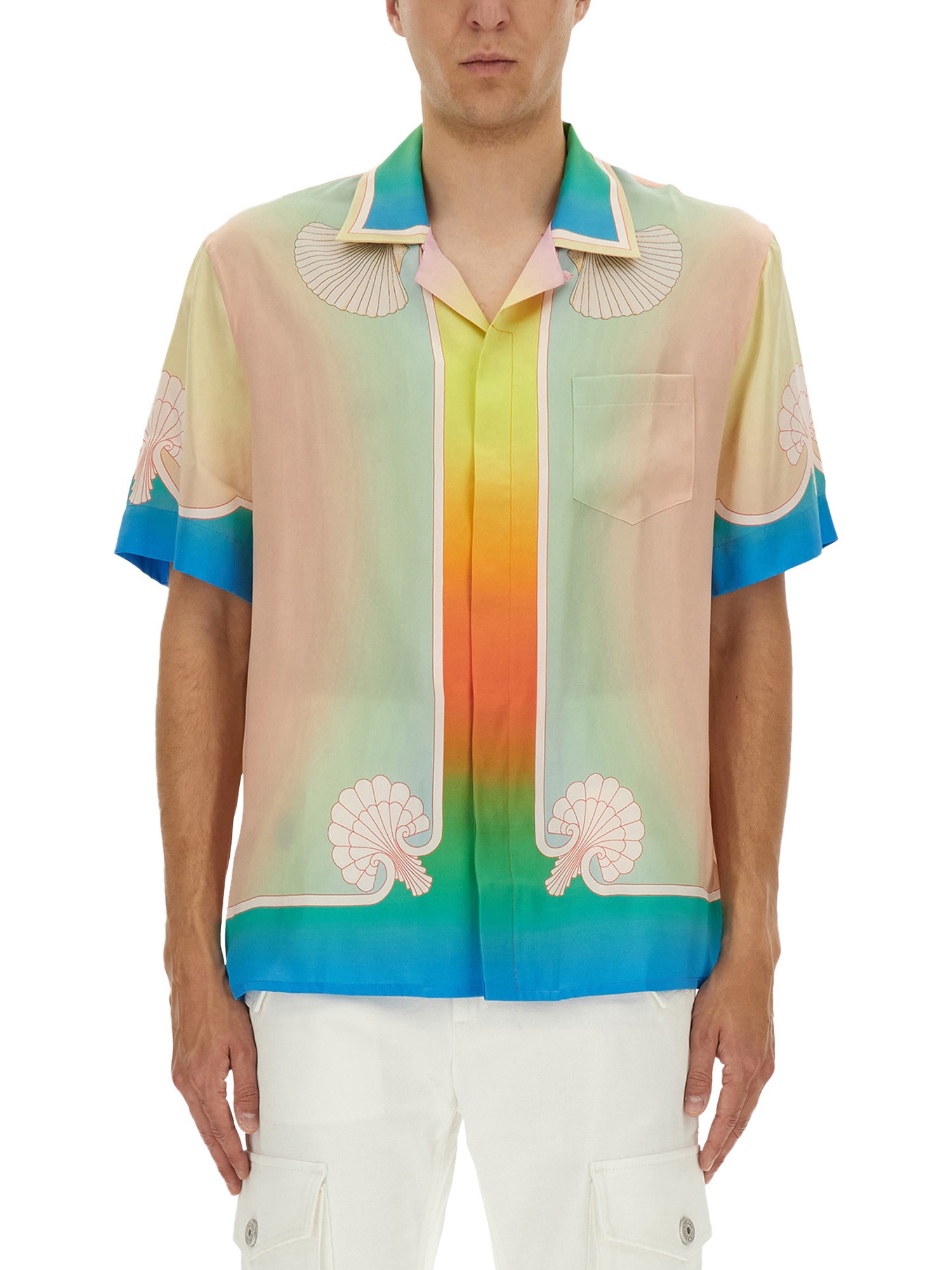 Casablanca Men Short-sleeved Shirt