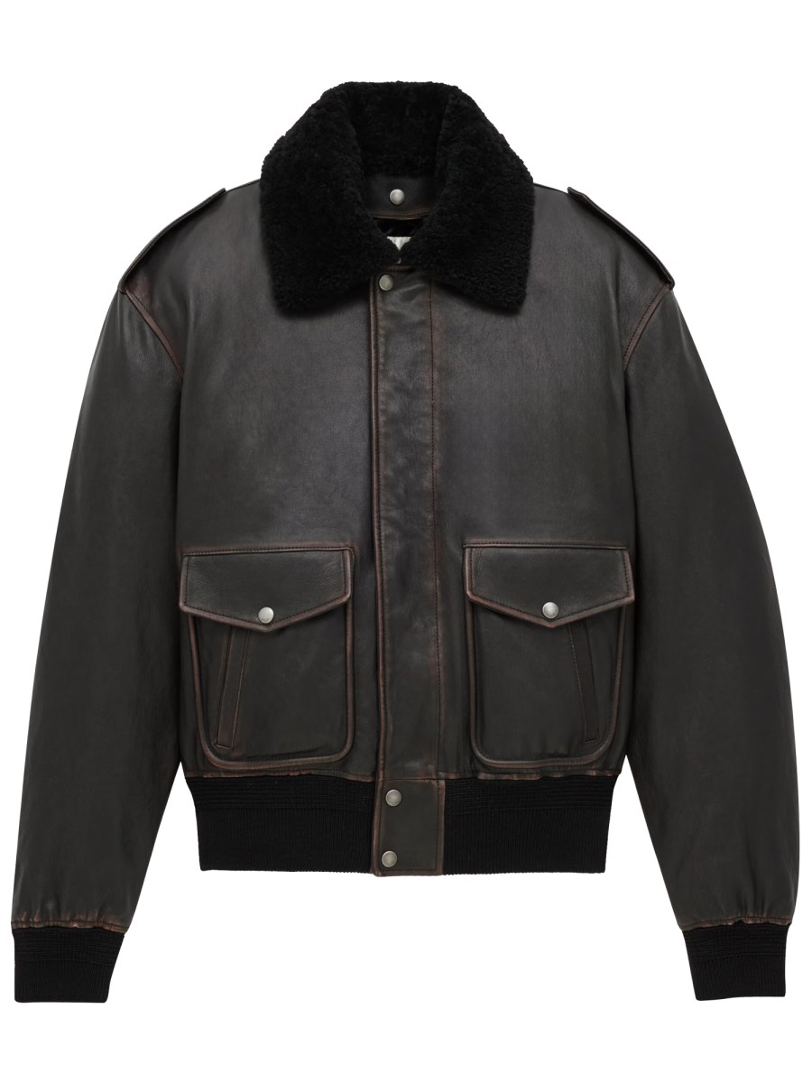 BOMBER IN PELLE