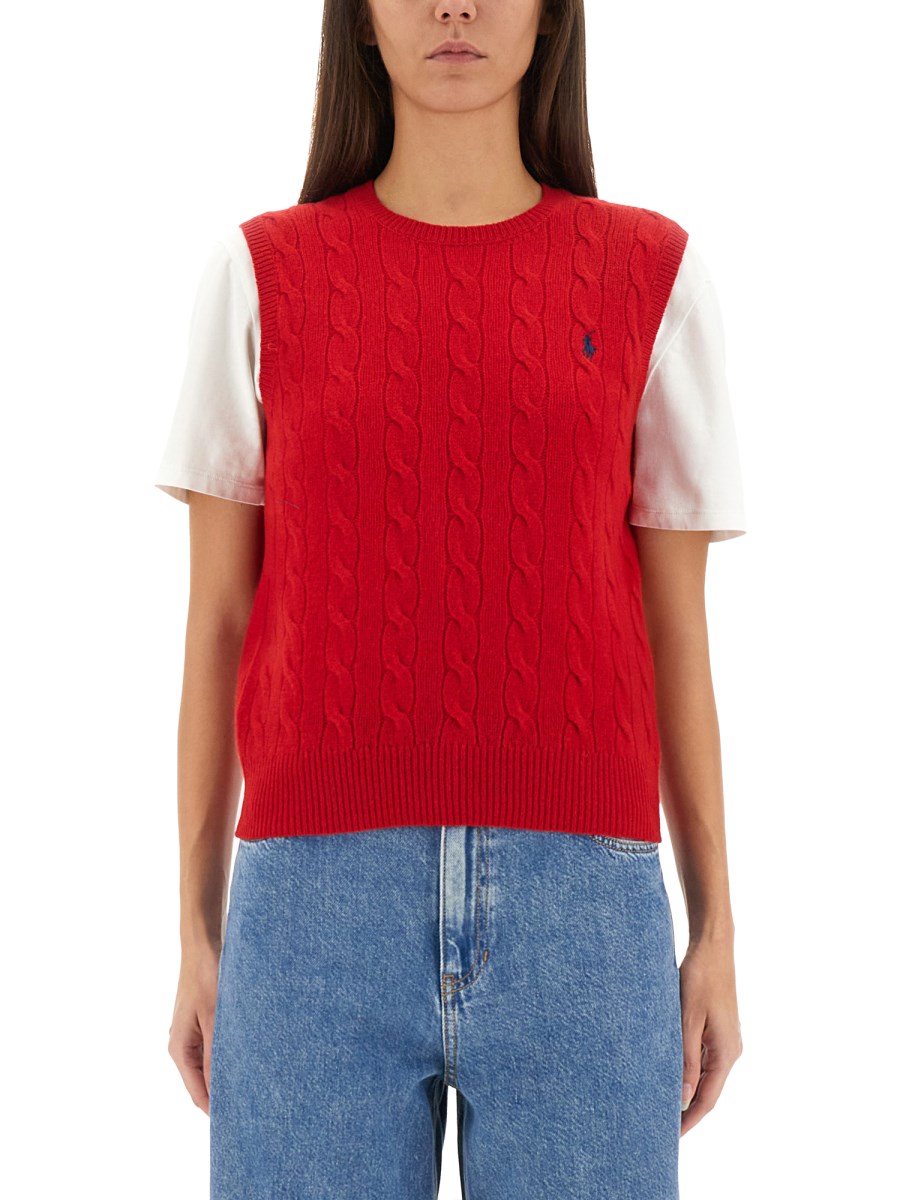GILET A TRECCE