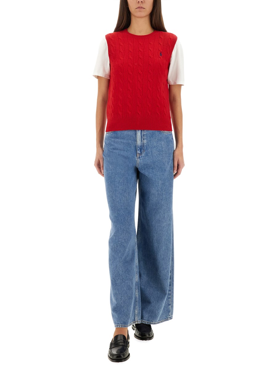 GILET A TRECCE