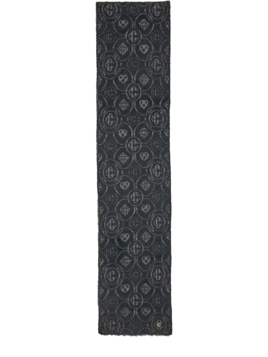 SCIARPA FLUFFY MONOGRAM