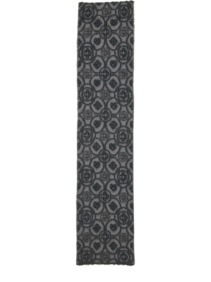 SCIARPA FLUFFY MONOGRAM