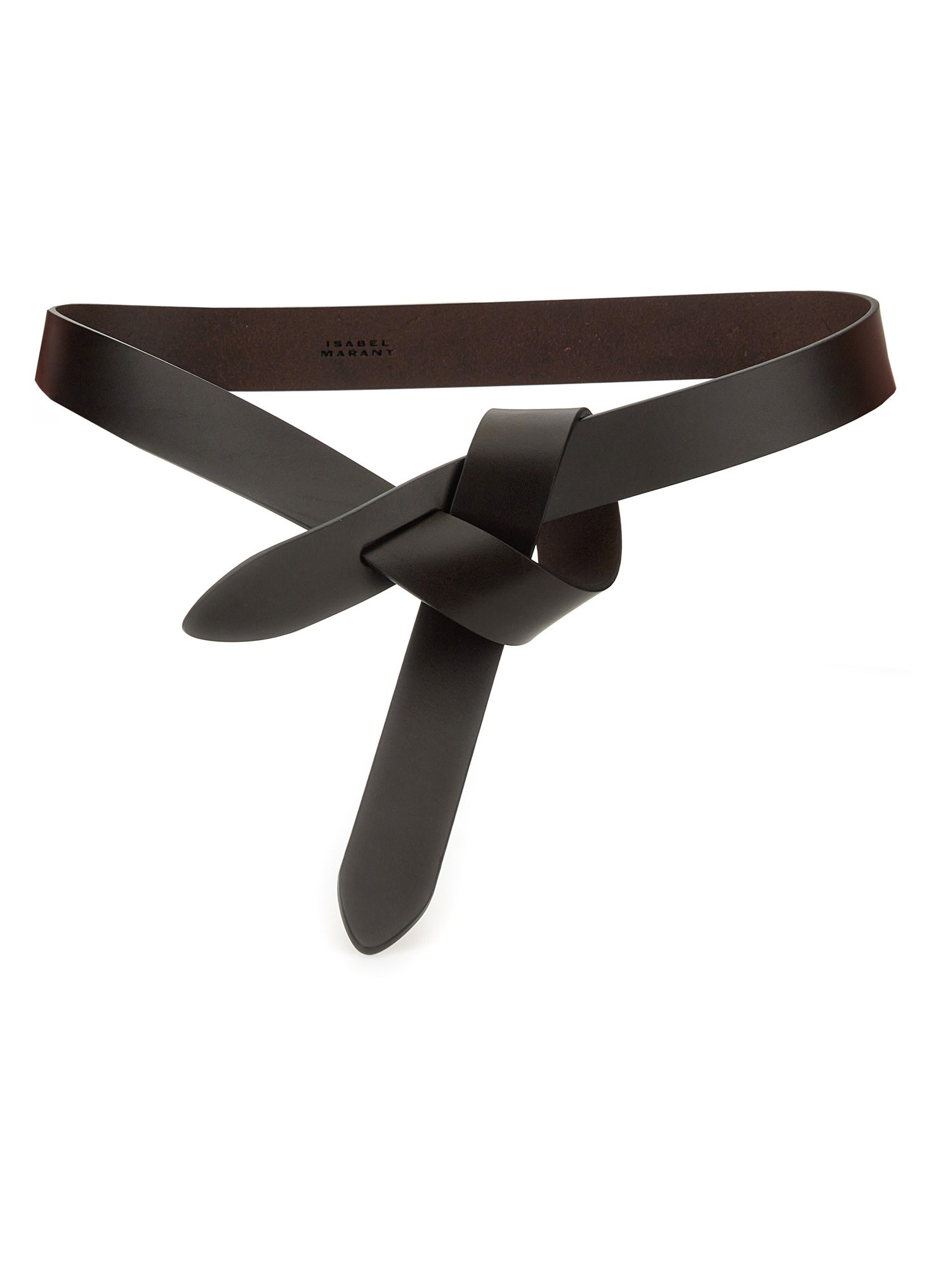 Isabel Marant Brown Leather Belts In Brown