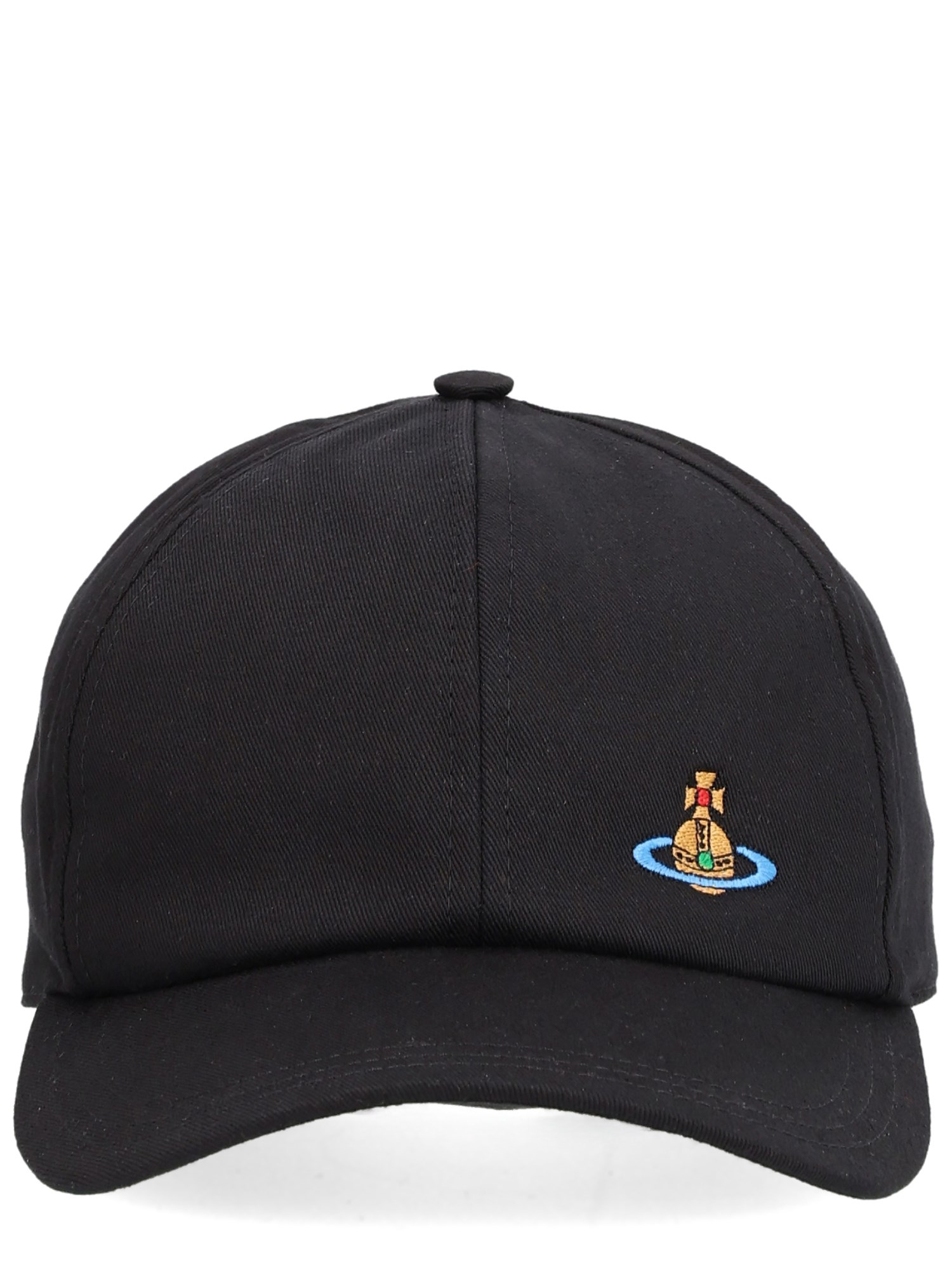 Vivienne Westwood Baseball Cap With Logo In Black