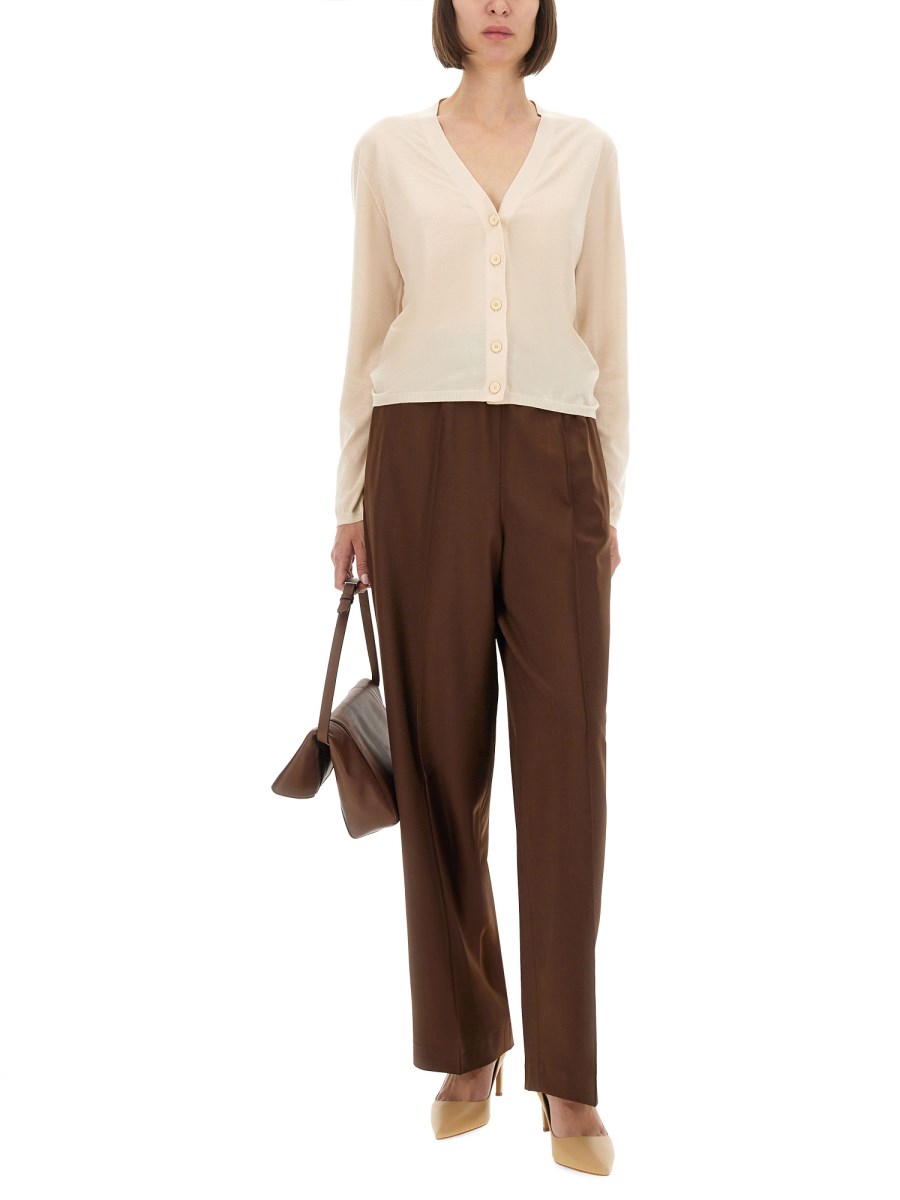 CARDIGAN IN CASHMERE E SETA